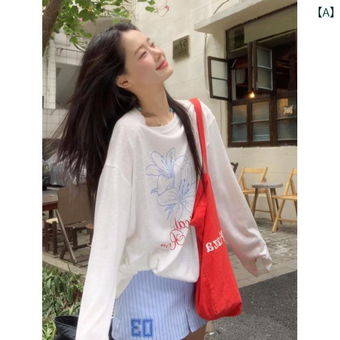 Tシャツ カットソー レディース 長袖 日焼け防止 紫外線対策 UVカット トップス プ...