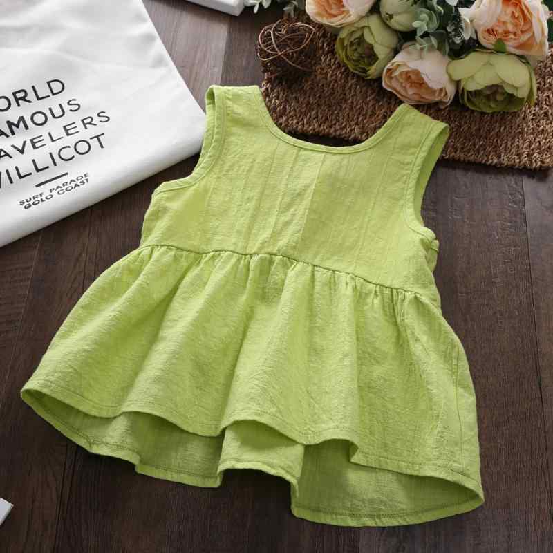 ワンピース キャミソール キッズ 子供 女の子 ベビー トップス チュニック シャツ ...
