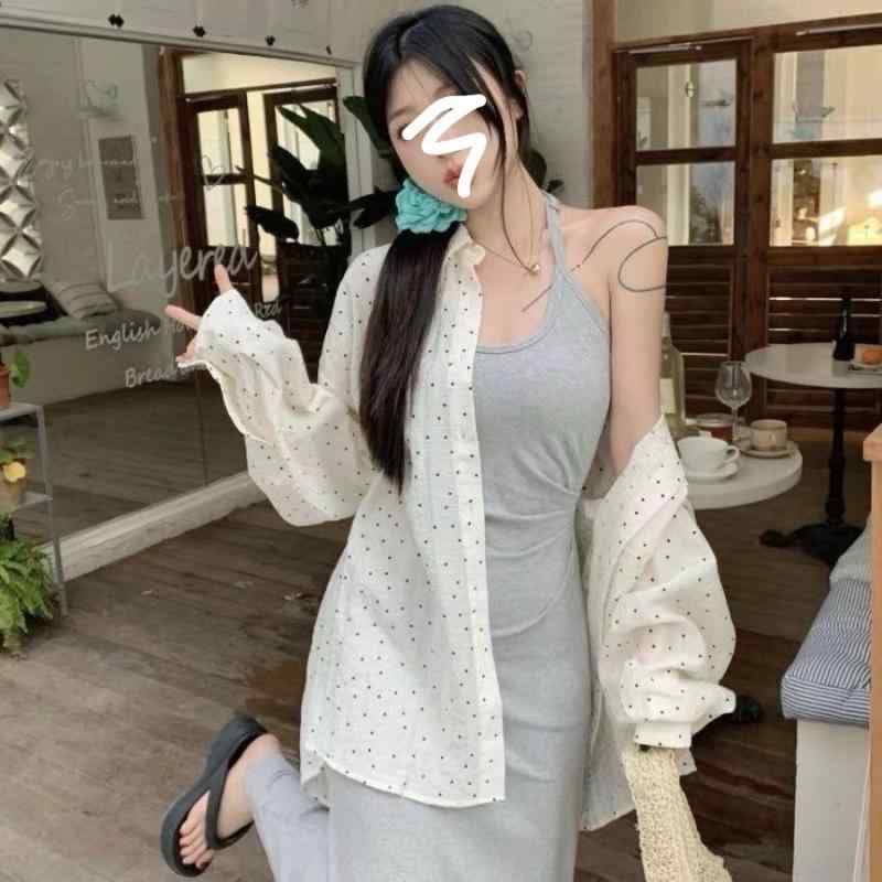 ・カテゴリ: 衬衫・スタイル: 文艺风、舒适休闲・主な素材: 涤纶（聚酯纤维）100%・ネックライン: 衬衫领・袖丈: 长袖・袖型: 常规袖・カラー展開: 杏色・サイズ展開: S、M、L、XL、XXL
