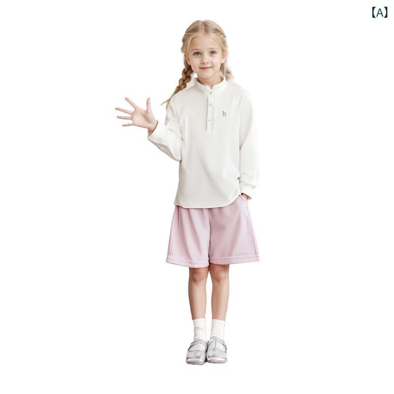 ・カテゴリ: 子供用シャツ・対象性別: 女性・対象年齢: 8歳以上、身長140cm以上の子供・スタイル: 韓国風・ネックライン: タートルネック・袖丈: 長袖・柄: アルファベット・主な素材: 綿95%・安全基準: B類・カラー展開: ホワイト、ボウタイ・サイズ展開: 120cm、130cm、140cm、150cm、160cm