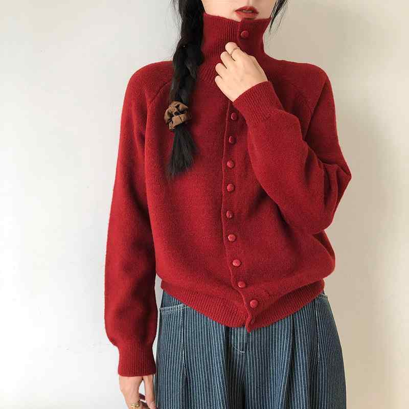 ニット カーディガン レディース トップス 長袖 秋冬 高見え ゆったり 暖かい 防寒 30代 レトロ 普段使い お出かけ 旅行 ベージュ