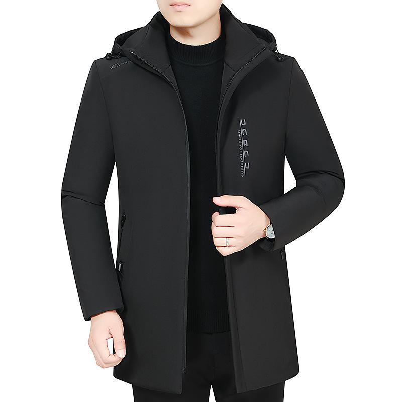 メンズ アウター 中綿 コート ジャケット 中高年 紳士服 フード付き 防寒 防風 暖かい 厚手 大きいサイズ 秋 冬 カジュアル 通勤 通学 お出かけ シニア 50代 父親 ギフト