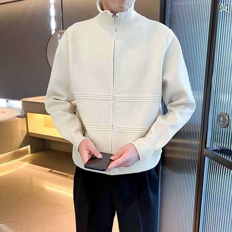 カーディガン メンズ レディース ニットアウター 10代 20代 30代 40代 50代 ルーズ ゆったり オーバーサイズ 厚手 ボタン 無地 羽織り 秋 冬 通学 通勤 旅行 デート シンプル カジュアル 防寒 あったか トップス vision-stores-10550489 ビジョンストア サンプル画像2