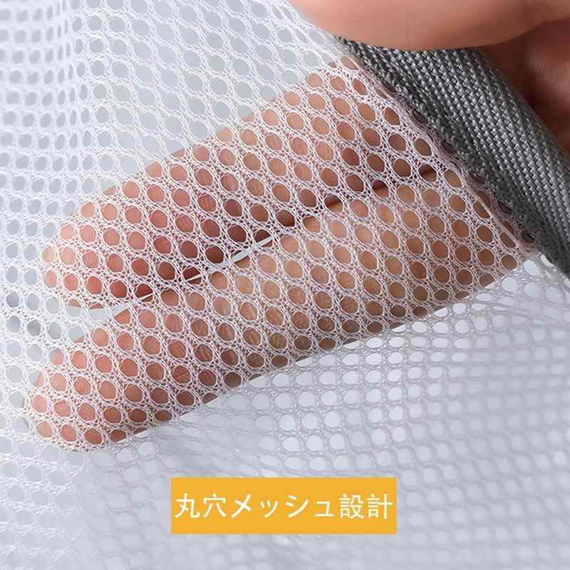FamGift つり上げ収納 吊り下げ小物入れ 折り畳み式 化粧ブラシ乾燥スタンド 洗濯小物 化粧パフ/スポンジパフ/化粧ブラシ 乾燥工具 室内干し 乾燥ネット 物干しラック （グレー） vision-stores-10561155 ビジョンストア サンプル画像3