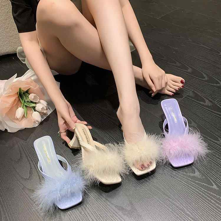 ・カテゴリ: トングサンダル・スタイル: 韓国風・甲材: PU・底材: ゴム・カラー展開: パープル、ベージュ、ライトブルー・サイズ展開: 35、36、37、38、39