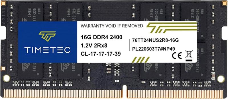 Timetec Hynix IC 4GB DDR4 2400MHz PC4-19200バッファなし非ECC 1.2V CL16 1Rx8シングルランク288 Pin UDIMMデスクトップメモリRAMモジュールアップグレードTimetec DDR4 2400MHz PC4-19200