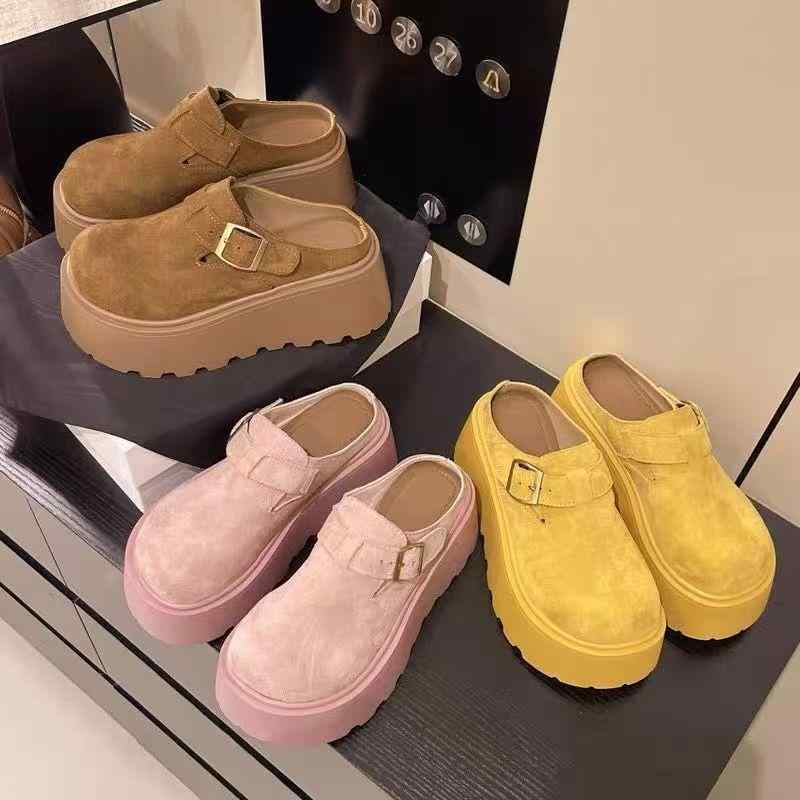 ・カラー展開: カーキ・サイズ展開: 35、36、37、38、39、40・アッパー素材: PU・カテゴリ: サボサンダル・つま先の形状: ラウンドトゥ・靴底素材: ゴム・裏地素材: PU