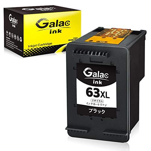 【Galac ink】HP 63 XL ブラック 増量 *1個 残量表示付 HP63XL 再生インク【対応機種】ENVY 4520 OfficeJet 4650 5220【商品内容】HP用リサイクルインクカートリッジ HP63XL ブラック*1個 残量表示機能付 日本語取説付【対応機種】ENVY4520 Officejet 4650 　 Officejet 5220　【仕様】ブラック480枚位（5％のカバレッジ）の印刷可能になります。【国際品質認証】国際ISO9001認証取得、製造15年以上のリサイクル工場にて製造して直売して、安定してる品質でリーズナブルな価格でご提供させていただきます。【国際品質認証】国際ISO9001認証取得、製造15年以上のリサイクル工場にて製造して直売して、安定してる品質でリーズナブルな価格でご提供させていただきます。【万全なサービス】商品はご購入から付です。万が一インクのがある場合、または代替品に対応させていただきます。ご質問などございましたら、メールにてお気軽にお問い合わせください。
