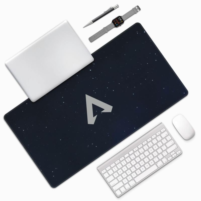 ゲーミングマウスパッド、大型マウスパッド、キーボード・ノートパソコン対応、ブルー (少