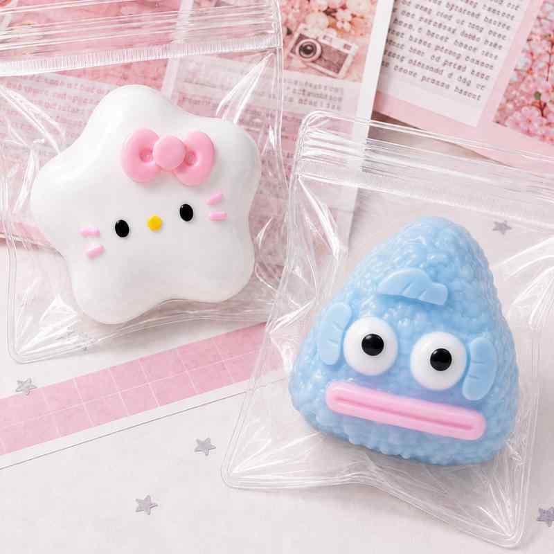CHALAN スクイーズ もちもち ぷにぷに 水感 癒し系 かわいい ストレス解消 肉球 ビスケット ドーナツ ふわもち 面白い 柔らかい 弾性 触感いい 握る玩具 感覚おもちゃ グッズ 暇つぶし 撮影小 vision-stores-10607554 ビジョンストア サンプル画像2