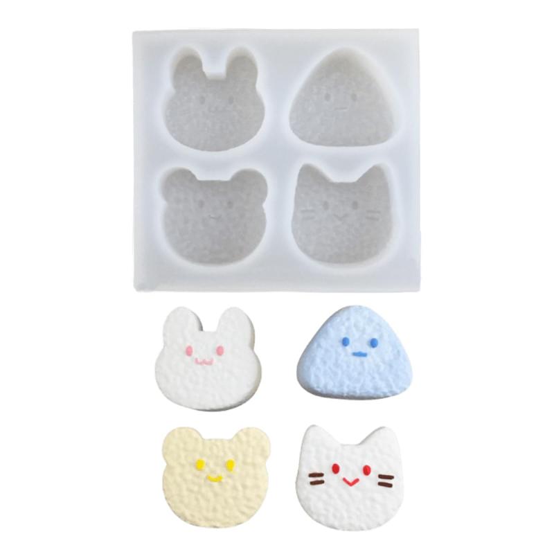 BOHALUU シリコンモールド 河馬 カバ 立体 4個 レジン型 可愛い UVレジン DIY 手芸品 初心者 抜き型 手作り 石膏 石鹸 キャンドル 装饰品 樹脂 樹脂工芸品【河馬型シリコンモールド】可愛いカバ一連4個が作れるシリコンモールドです。モールドが半透明なのでレジンに最適です。 UVレジン、エポキシ樹脂、樹脂粘土などに ご利用いただけます。【完成品サイズ】一個約25mm×16mm×19mm。