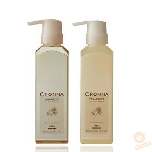 [SET]~{ Ni Vv[ & g[gg tH[ J[hwA 360ml / 360g ( milbon CRONNA eꔄ e wAPA )