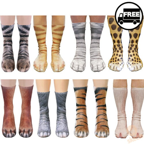 [¨Ǽ]˥ޥ å 9फ٤롪 [ ˥å ] ( ưʪ  ưʪ­  ̵ ץ쥼 ڻ ưʪ ѡƥ İ ڻ animal socks dog zoo 3Dץ ǭ    ε ͥ  ȥ  祦奦 ꥢ )