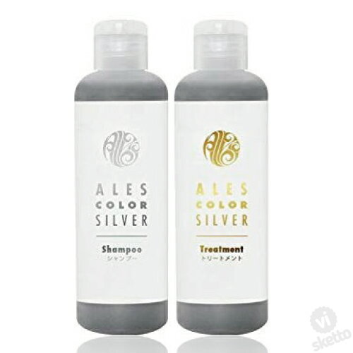 [SET]AXJ[ Vo[ Vv[&g[ggZbg 200mL/200g (ALES COLOR SILVER shampoo treatment)