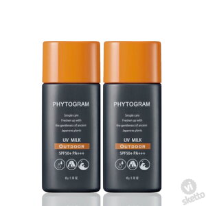 [2SET] եȥ UVߥ륯 45g (PHYTOGRAM 󥱥 糰к    Ƥߤ UV ѥ٥ե꡼ ե꡼ 뿧ǥե꡼)