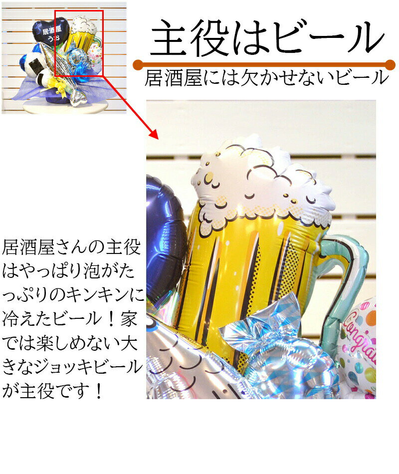【全品ポイント2倍】 開店祝い 名入れバルーン...の紹介画像3