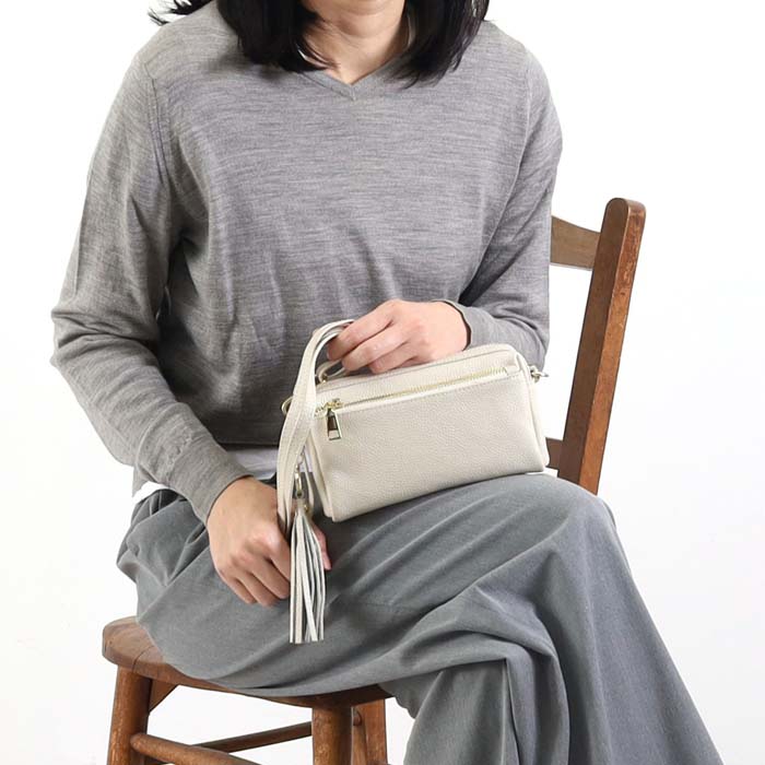 Rakuten - 【COOCO クーコ】レザーバッグ ミニポシェット/斜めがけ/牛革