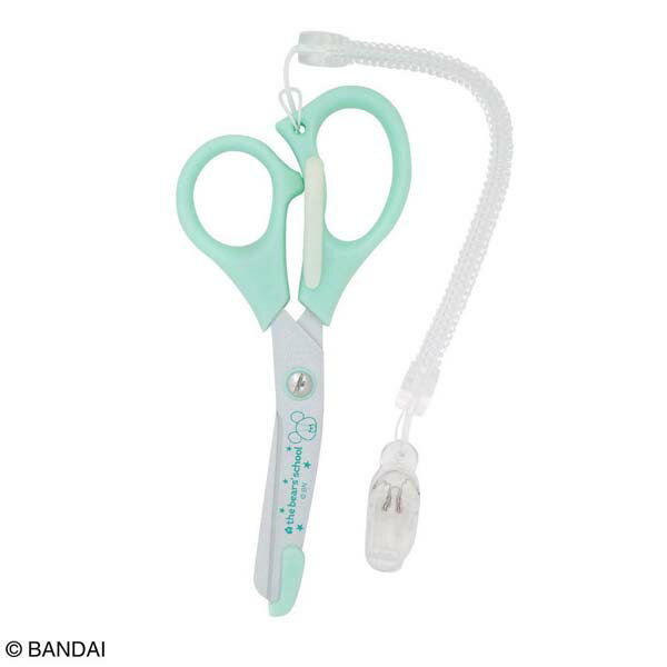 【楽天スーパーSALE_10%OFF】くまのがっこう はさみ ジャッキー グリーン ST-UK0001【メール便】