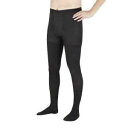 着圧ストッキング メンズ 医療用弾性ストッキング レックスフィット 男性用レオタード(前アキタイプ) ブラック タイツ ズボン下【送料無料】