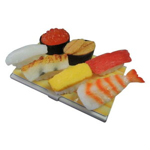名刺入れ ユニーク 個性的 覚えてもらいやすい ビジネス プライベート カードケース 日本職人が作る 食品サンプル 名刺ケース ミニチュア寿司 IP-190