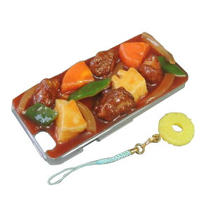 スマホケース iPhone6ケース 食品サンプル　日本職人が作る酢豚　IP-611 レビューでクーポンプレゼント