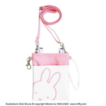 ナースグッズ ナースポーチ ペンケース ペンホルダー キャラクター ミッフィー 3WAYソフトペンポーチ フェイス ピンク miffy ST-ZMF0033 かわいい ショルダーポーチ クリップポーチ 落ちない【クリックポスト】メール便【送料無料】7月下旬出荷予定