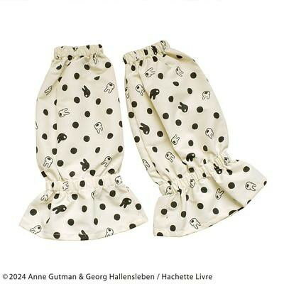 リサとガスパール アームカバー ドット アイボリー ST-IG0012 キャラクター 腕カバー 袖カバー 介護 園..