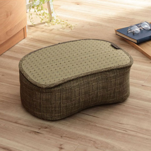 乐天商城 - スマホクッション ブラウン KOBA-GUARD 制菌 抗菌防臭 消臭 い草 約30×40×15cm 3281899 ※同梱不可※送料無料対象外