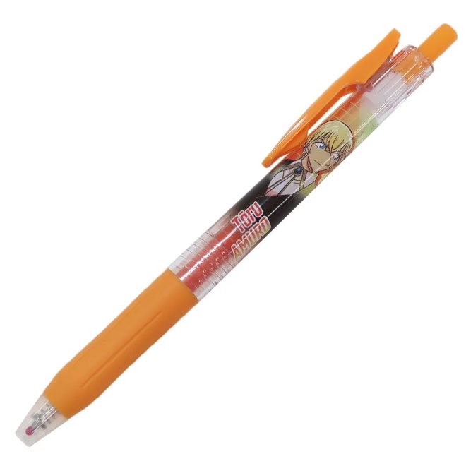 Other - 即納！名探偵コナン サラサクリップボールペン 0.5mm オレンジ 安室透 CR106299 キャラクターグッズ アニメ コナン バーボン