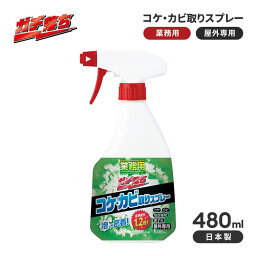 業務用ガチ落ちコケ・カビ取りスプレー 480ml 1009905