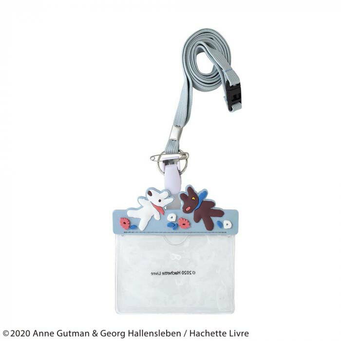 【楽天スーパーSALE_10%OFF】安全 引っ張られると外れる ネックストラップ リサとガスパール 名札入れ ネームホルダー 幼稚園 名札ホルダー 幼児 ナー...