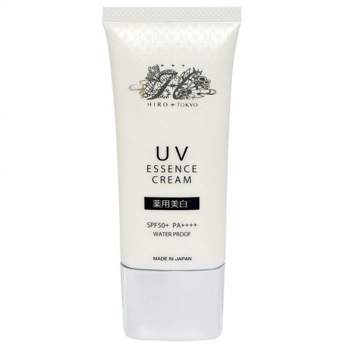 HiROSOPHY ヒロソフィー UVエッセンスクリーム 50g 日焼け止めクリーム 顔 身体 SPF50+ PA++++ ウォータープルーフ ※同梱不可