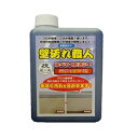 ほかの技職人シリーズはこちらから！商品名技職人魂　壁汚れ職人詰め替え用1000ml商品説明技職人魂シリーズ「壁汚れ職人」の濃縮タイプです。壁紙汚れは築年数や経年劣化によって大きく変わる壁紙汚れ。床などと違い頻繁に掃除する箇所ではないので汚れはどんどん蓄積されます。特にタバコのヤニ、黒ずみ、擦り跡などは気がついていてもすぐに落とす汚れではありません。壁汚れ職人は壁紙やクロス壁に浸透し汚れを浮かせます。泡立ちが少なく拭き取りが簡単に行えるため連続して広い範囲を一枚の雑巾で清掃できます。※壁紙メーカーによりビニールと紙の含有率が違います。 紙の含有率が多いとシミになりやすくその場合は落ちにくくなります。 何度か試してみてください。成分ノニオン系界面活性剤（ポリオキシチレンアルキルエーテル1%）、グリコール類、メタケイ酸ナトリウム、金属封鎖剤、精製水 内容量1000ml 注意事項・他の洗剤と混ぜないで使用してください。・広い範囲は下側からスプレイすると垂れジミができません。・保護具（ゴム手袋、保護眼鏡、マスクなど）を着用し使用してください。・必ず目立たないところで変色が見られないか試してからご使用ください。・床面の洗剤塗布後は滑りやすくなっています。足下に十分注意してください。・容器から出した洗剤は元に戻さず使い切るようにしてください。 JAN4560302530538販売元允・セサミ生産国日本