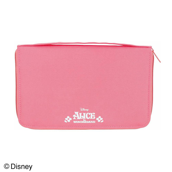 母子手帳ケース Disney ディズニー マルチケース(ふしぎの国のアリス) ロングタイプ DLM-2501K【メール便】