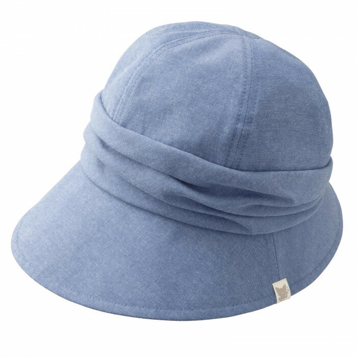 乐天商城 - Bebe Dayan お顔を守るクロッシェ デニム調