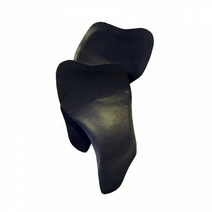 すきまささえ隊 黒 足裏パッド 土踏まずパッド インソール 【メール便】