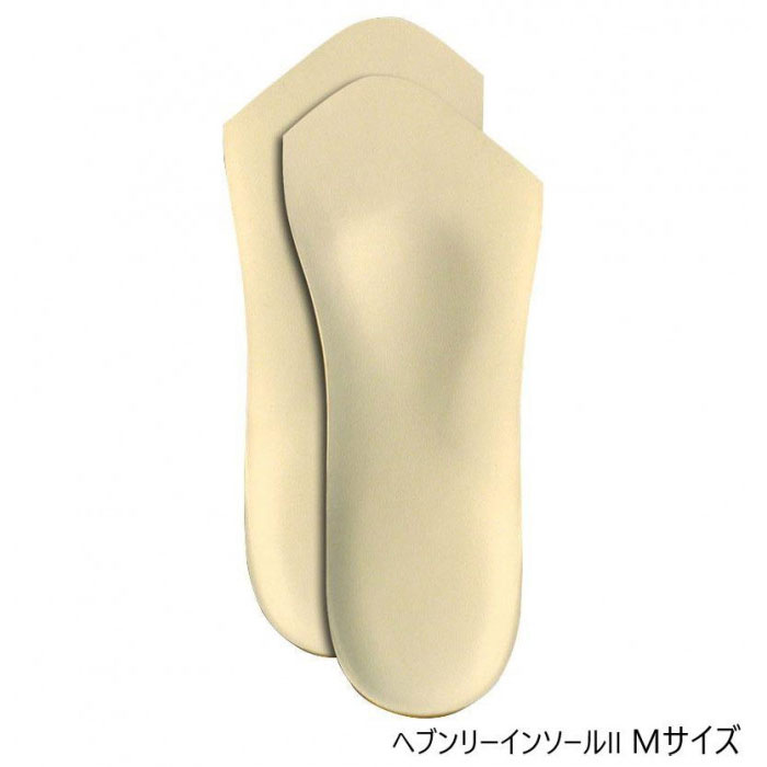 Rakuten - ヘブンリーインソールII 3/4 ミルキーベージュ M 23.0〜23.5cm 【メール便】