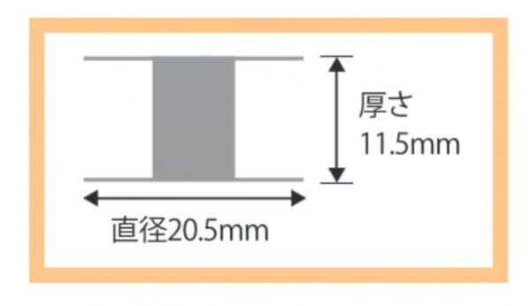 2個セット 手芸用品 水平ガマ用ボビン ジューキ・ジャノメ・トヨタ・シンガー(一部...