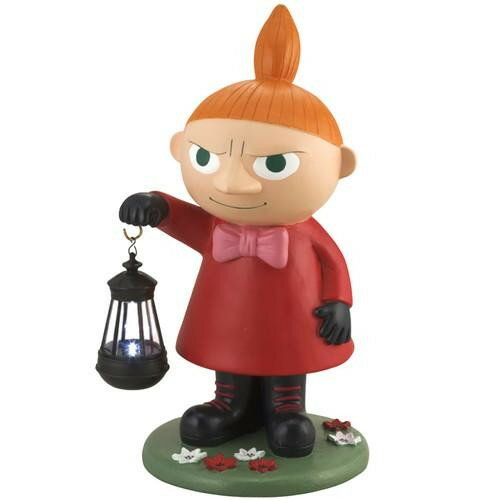 サンファーム MOOMIN ムーミン ソーラーランタン・大 リトルミイ KC-5045 ムーミン キャラクターグッズ ガーデンライト 電源不要 太陽光 ガーデニング 全高45cm 足元灯