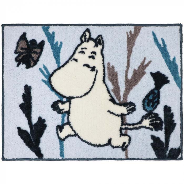 おさんぽムーミン バスマット ヨコズナクリエーション 45×60cm