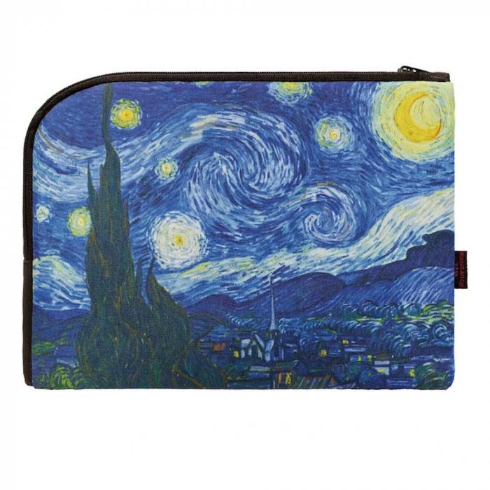 Rakuten - 名画フラットポーチ ゴッホ 「星月夜」 AP-01002 【メール便】