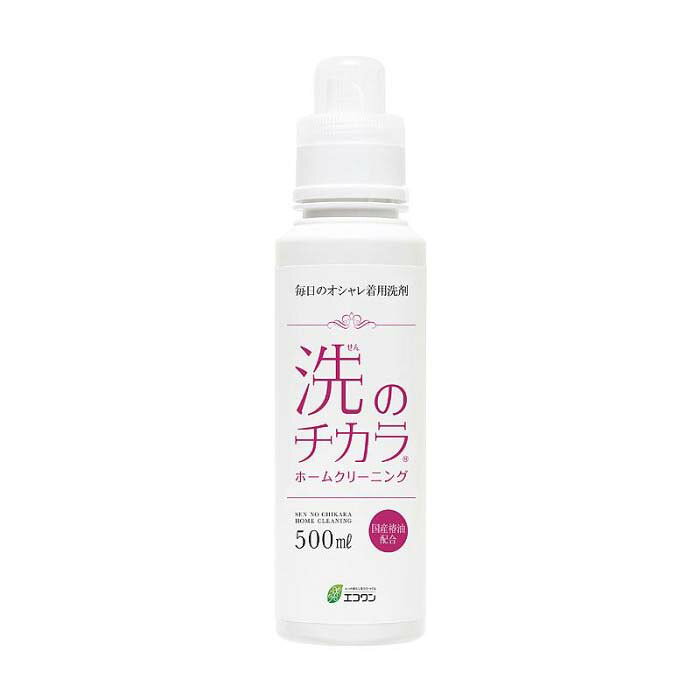 ほかのエコワン製品はこちらfk094igrjsドライマーク衣料がご家庭で洗える。石けんで作ったオシャレ着洗剤。洗濯のプロの技術をご家庭で。ドライクリーニングでは落ちない汗などの「水溶性」の汚れまでキレイに落とします。利島、大島で作られた国産椿油が、繊維をコーティングし「シワ」「色移り」「縮み」をケア。いつでもご家庭でオシャレ着が洗えます。サイズ個装サイズ：8×27×8cm重量個装重量：700g素材・材質成分:純石けん分(32%脂肪酸カリウム)、保湿剤(グリセリン)、椿油、酵素仕様正味量:500ml液性:弱アルカリ性用途:毛、絹(水洗いができる表示のあるもの)、綿、麻、合成繊維用使用目安:風合い重視/水30Lに対して40ml、通常/水30Lに対して30ml、手洗い/水10Lに対して15ml生産国日本