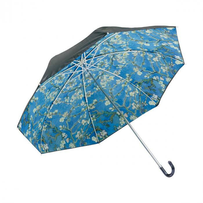 Rakuten - ユーパワー 名画 折りたたみ傘 晴雨兼用 ゴッホ「アーモンドの花」 AU-02530