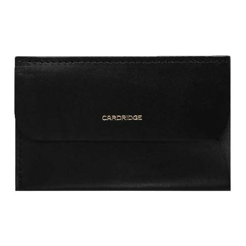 国産レザー デュン カードリッジ dunn 超薄型名刺入れ ブラック CD314 【メール便】
