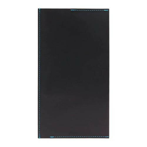 Rakuten - 国産レザー デュン dunn 6wings wallet 超薄型長財布 ブルーブラック DSW01 【メール便】