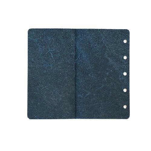 国産レザー デュン dunn M5 refill mat 手帳用下敷き ブルーブラック DMD01 【メー...