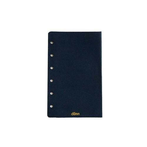 Pocket Size - 国産レザー デュン dunn M6 refill mat 手帳用下敷き ブルーブラック DMD21 【メール便】