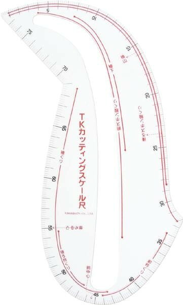カッティングスケール 05-531 KAWAGUCHI(カワグチ) 【メール便】