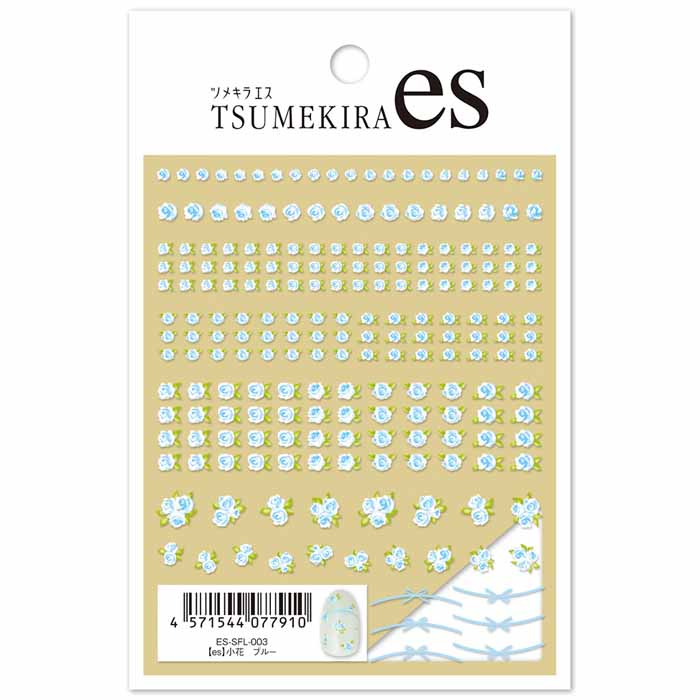 Rakuten - TSUMEKIRA(ツメキラ) ネイルシール es effrontee 小花 ブルー ES-SFL-003 送料無料（普通郵便）