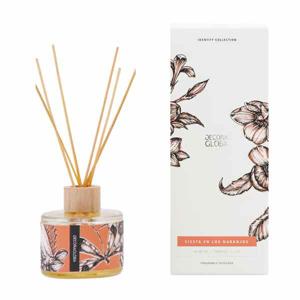 樂天商城 - DECORAGLOBA リードディフューザー オレンジ＆フローラル 250ml